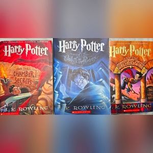 LOT OF 3 "HARRY POTTER" NOVELS